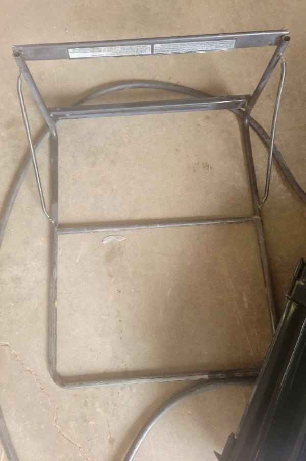 Used RV Mountable BBQ with 10ft Hose, Regulator & Mount