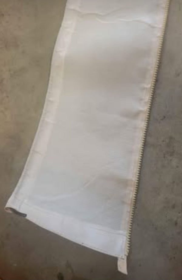 RV Awning Sun Shade Screen 16ft Beige - Used RV Parts