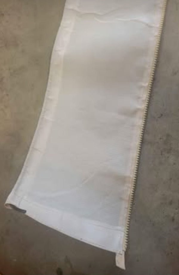 RV Awning Sun Shade Screen 16ft Beige - Used RV Parts