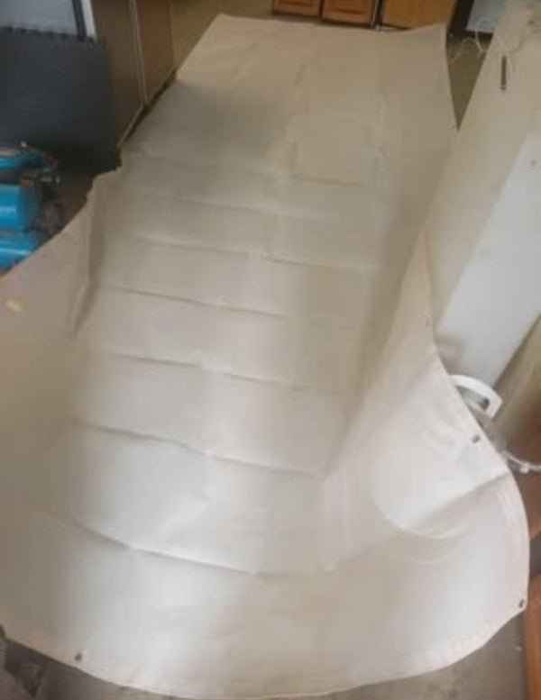 RV Awning Sun Shade Screen 16ft Beige