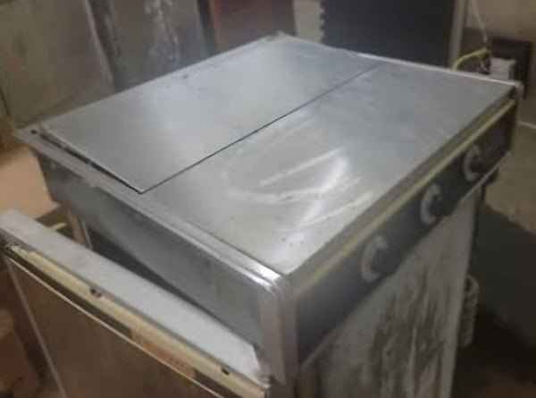 Used Magic Chef 3 Burner Propane Stove – Vintage Green, Tested