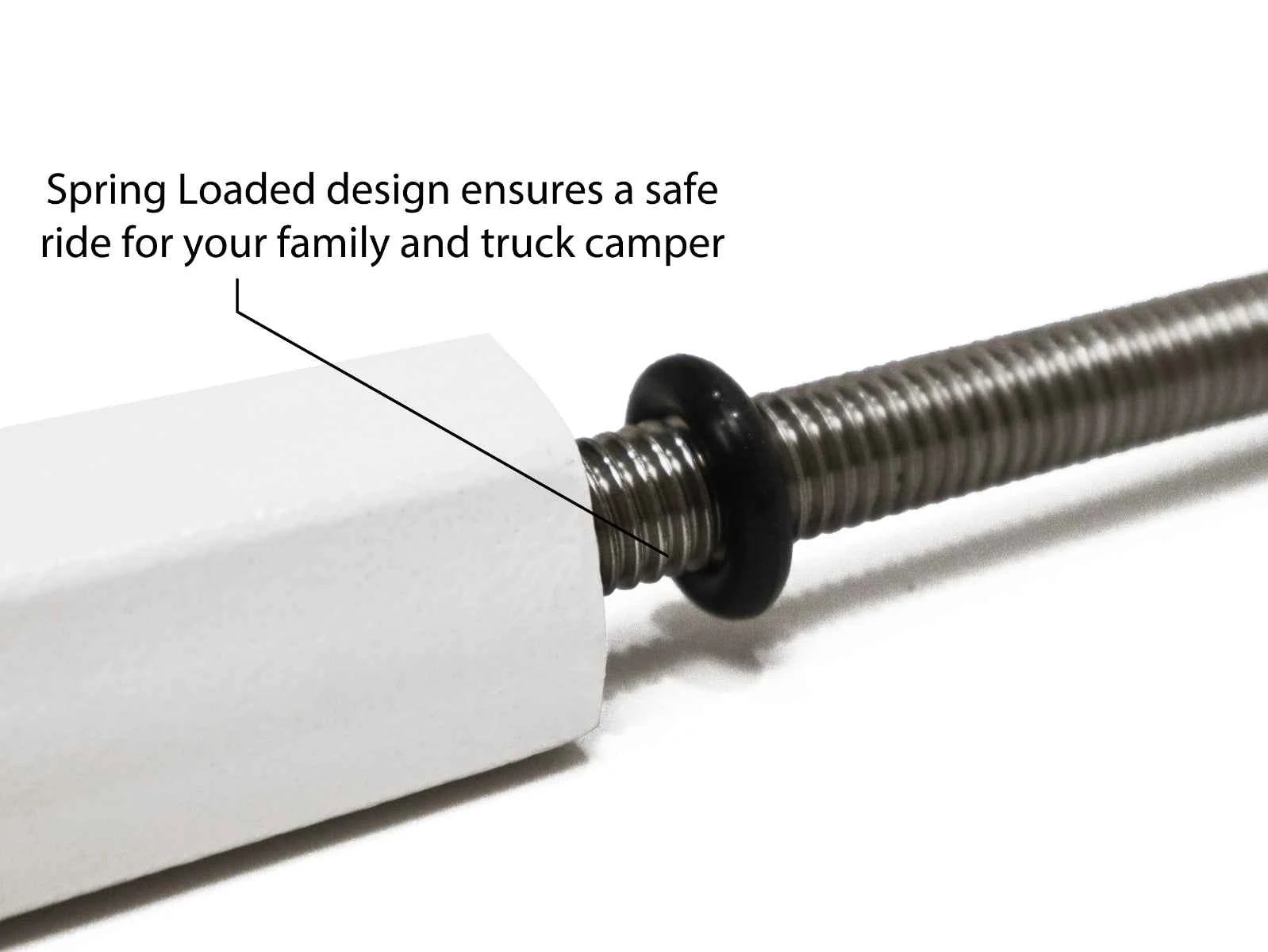 Torklift FastGun Turnbuckles – Bright White Stainless Steel (Set of 2) – S9530