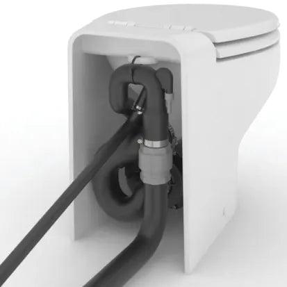 Tecma Compass ECO Electric RV Toilet – High Profile, White 98305 - Used RV Parts