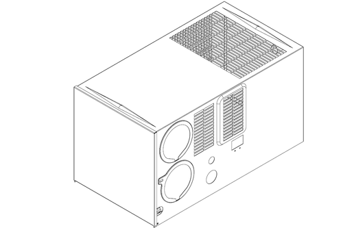 Fournaise Suburban P-40 RV 2456A, 40 000 BTU, 120 V pour caravanes de parc
