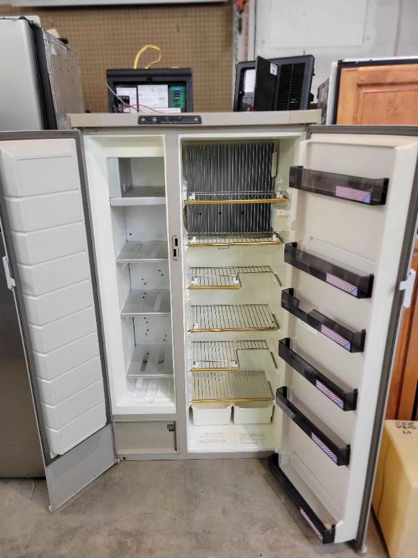 Dometic Propane and Electric Side by Side fridge  RM7030 Royale Designer Series - Used RV Parts