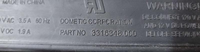 3316348.000 Dometic Fridge Control Board RV Refrigerator - Used RV Parts