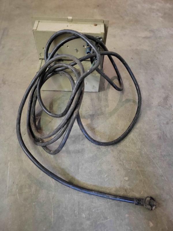 RV Converter 45 Amp with fuses,  breakers, and RV Chord - Used RV Parts