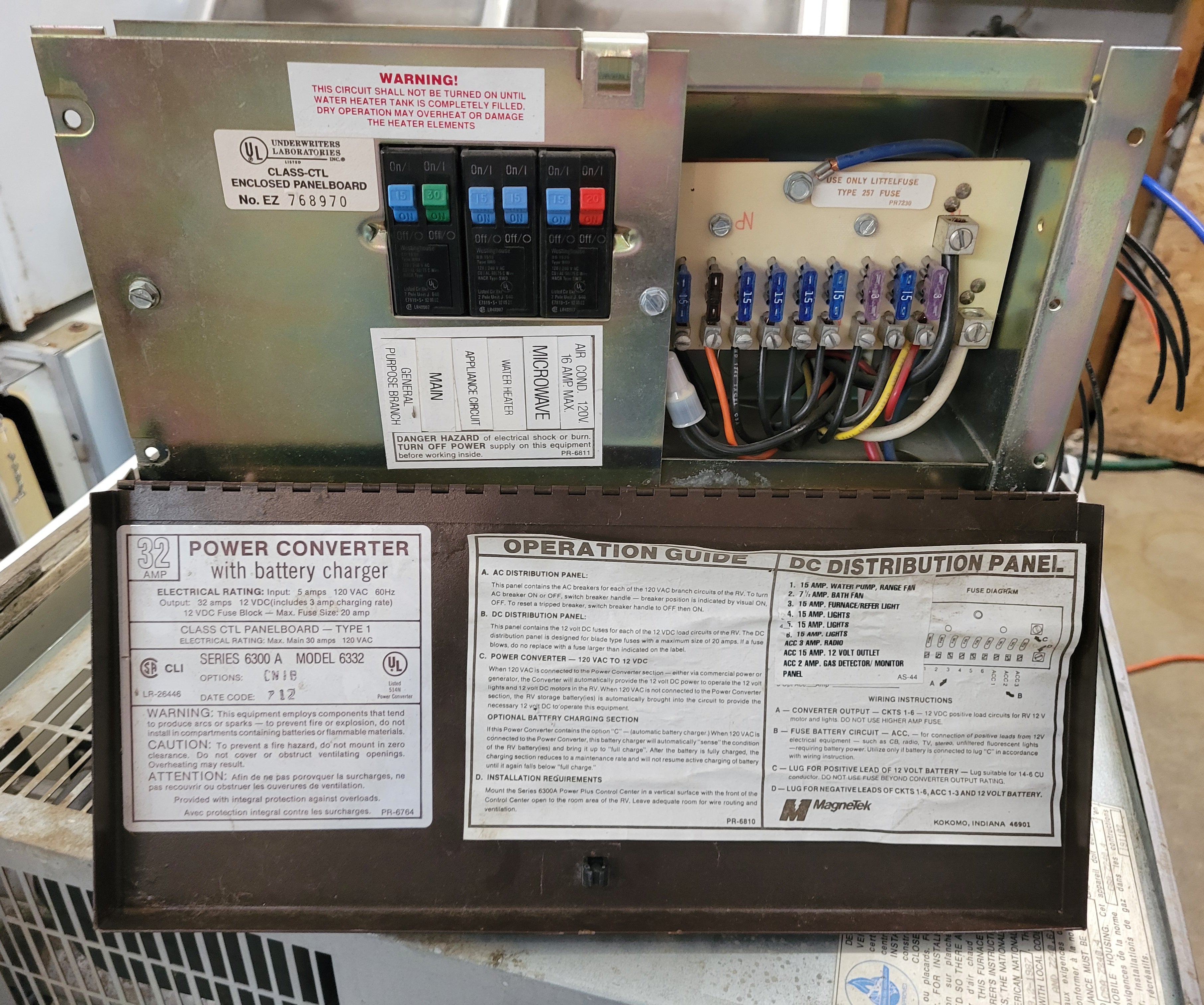 Convertisseur RV 32 A Magnetek