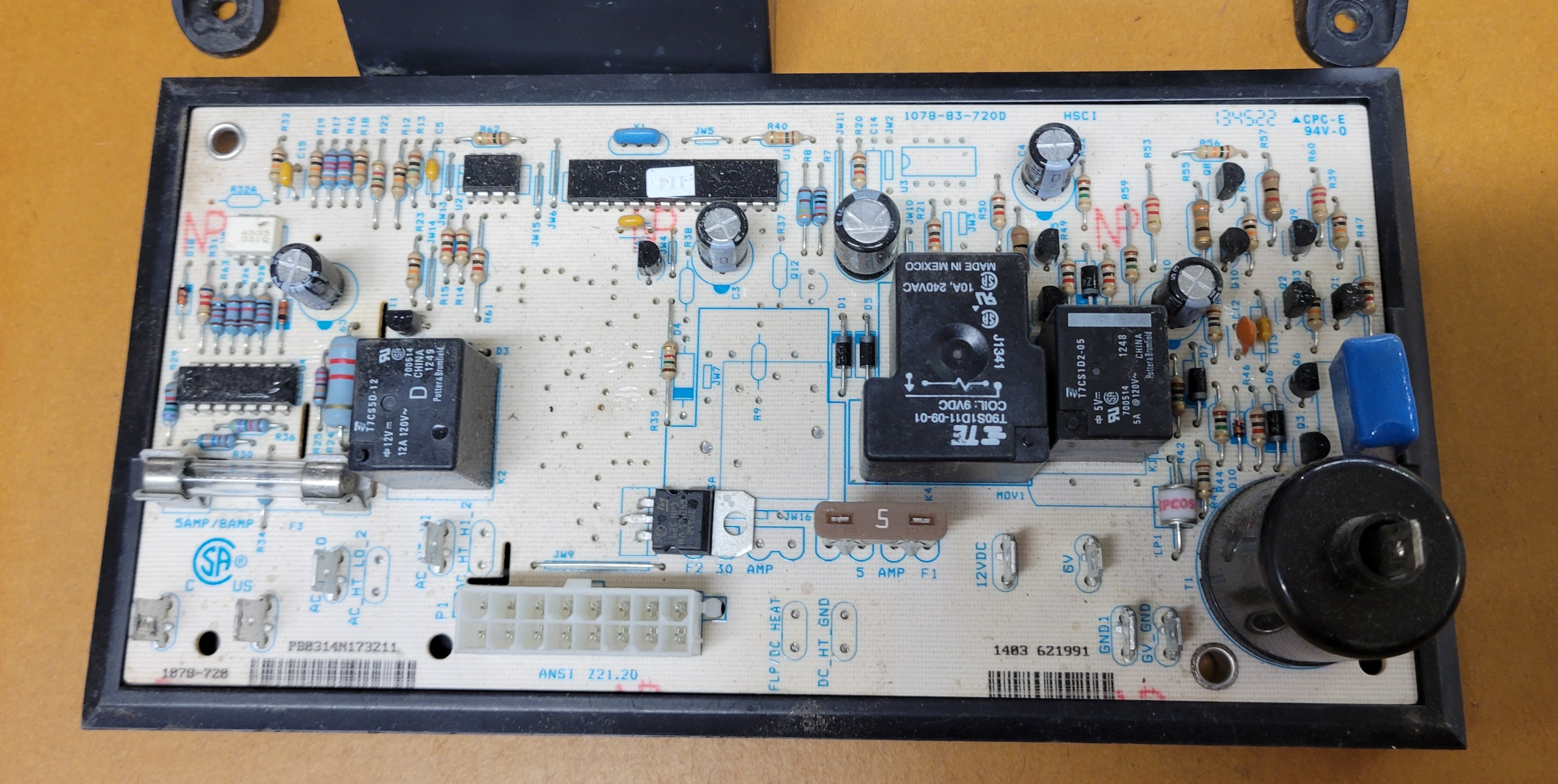 Placa de control del refrigerador para autocaravana Norcold 621991 | N61X N81X N610 N811