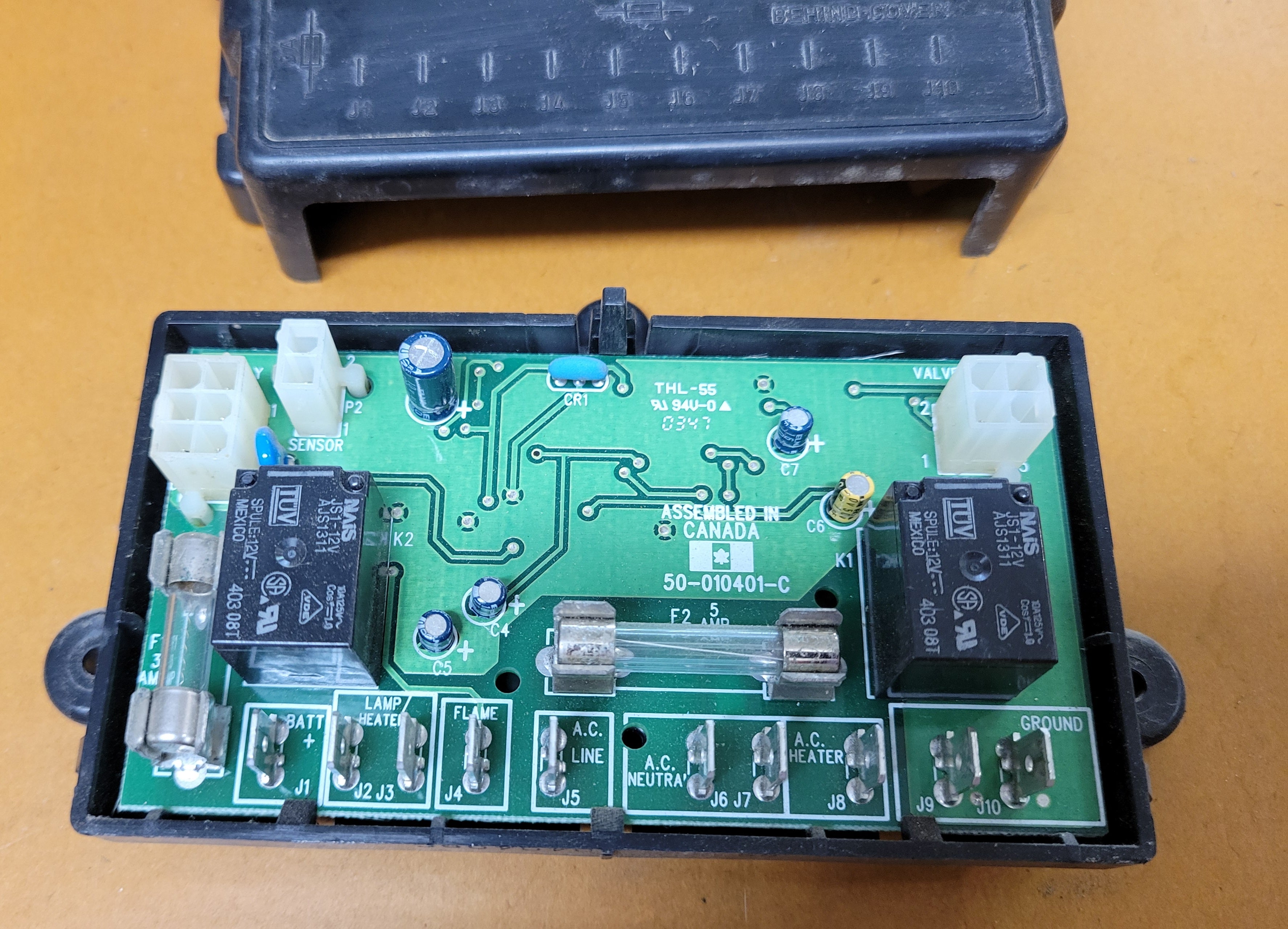 Placa de control del refrigerador para autocaravana Dometic 3850415-01