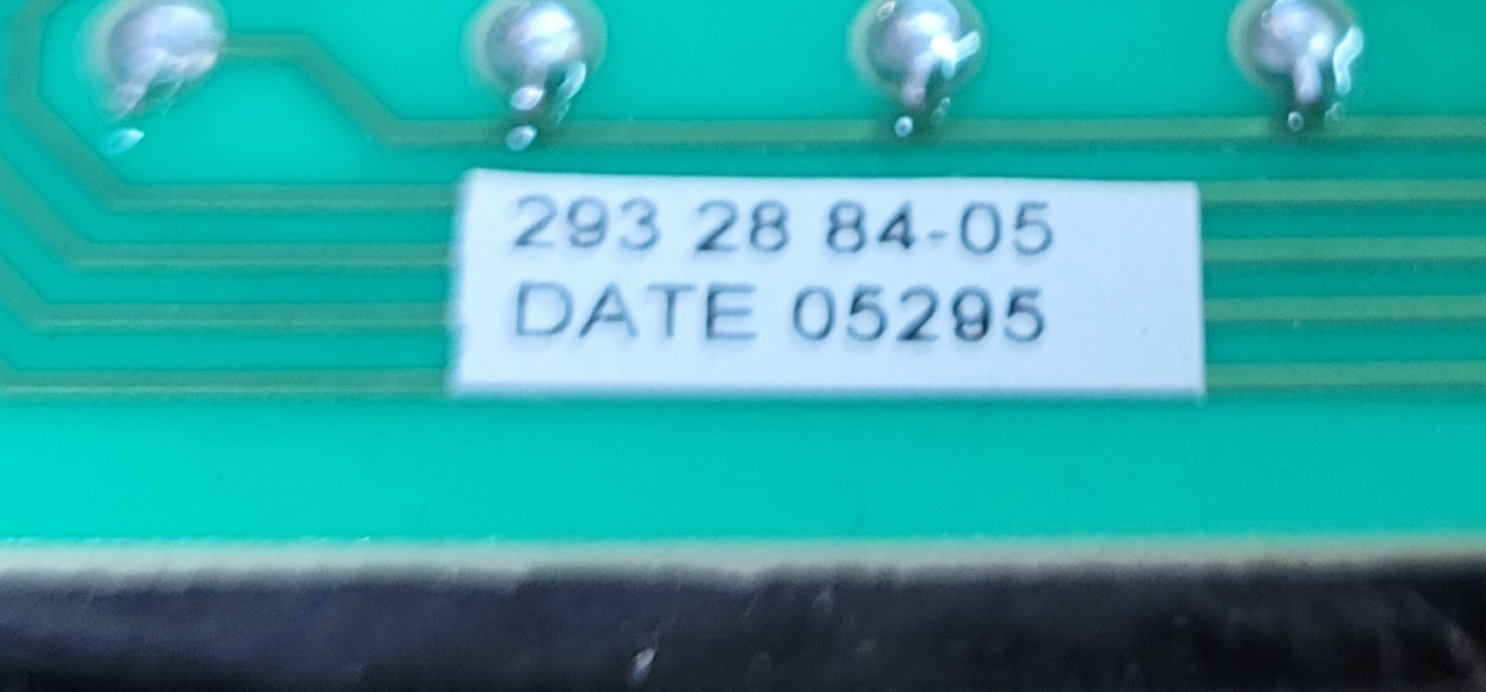 2932884.05 Placa de control de cejas Dometic para refrigerador de RV