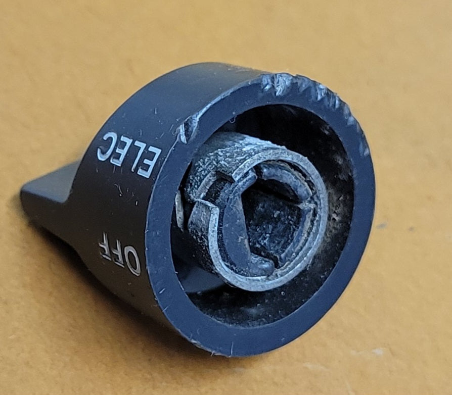 Bouton marche/arrêt du réfrigérateur Dometic au propane et à l'électricité