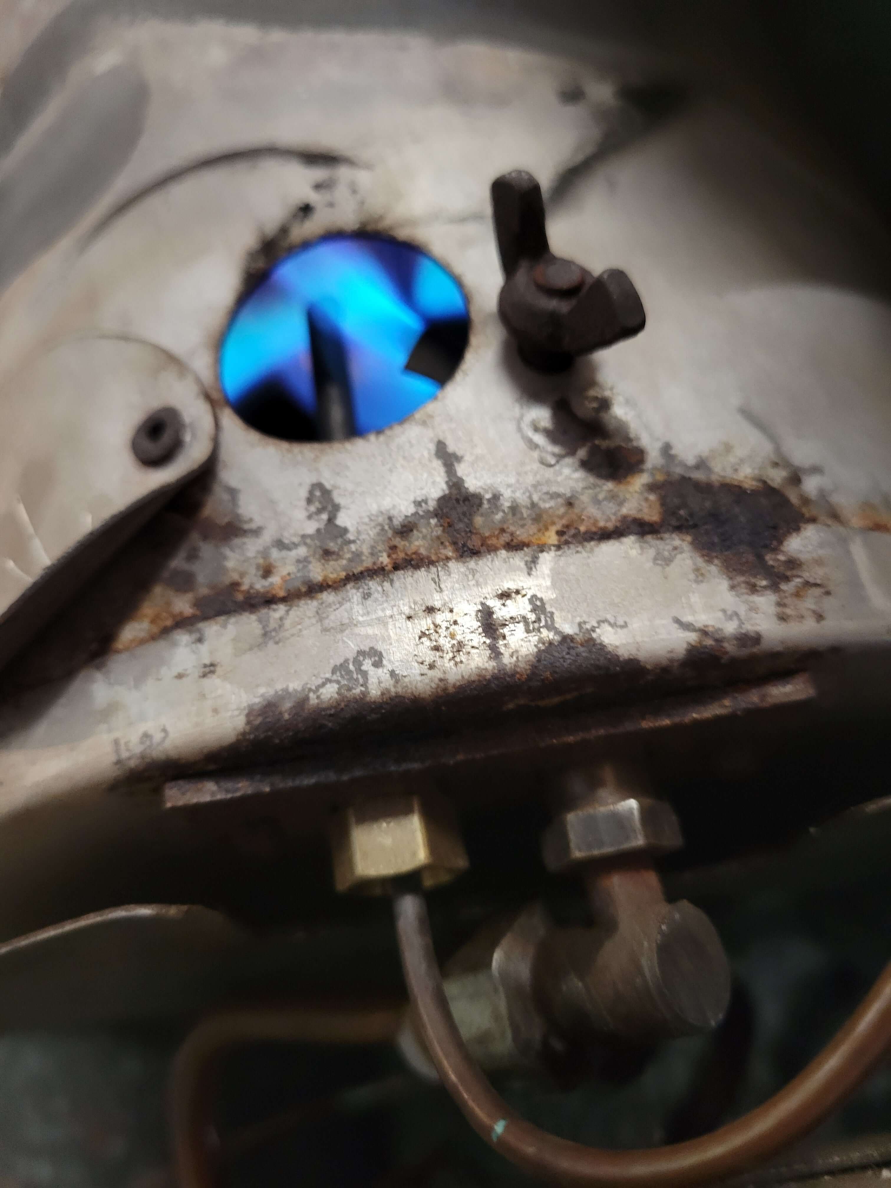 Gravity Furnace Camper Hydroflame 10000 BTU - Used RV Parts