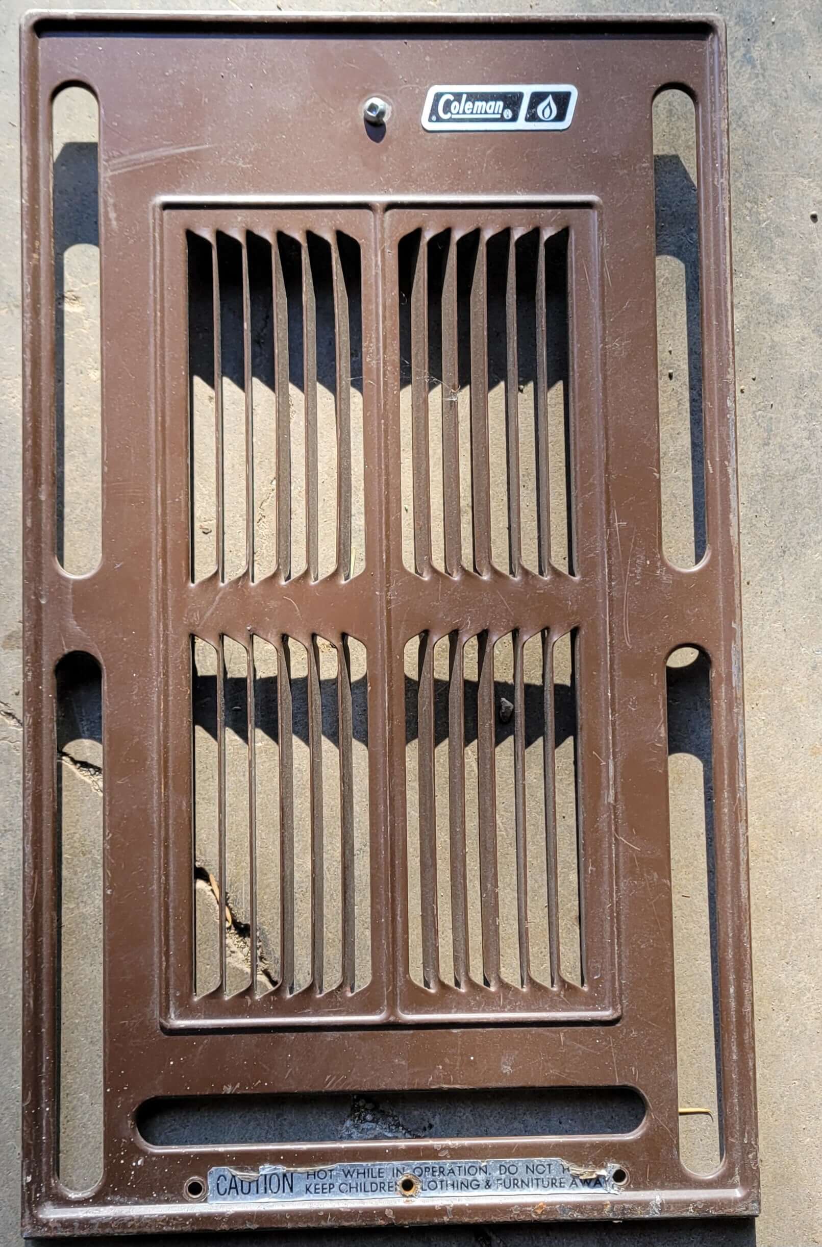 Coleman Propane Furnace Vent From Model 4312 - Used RV Parts