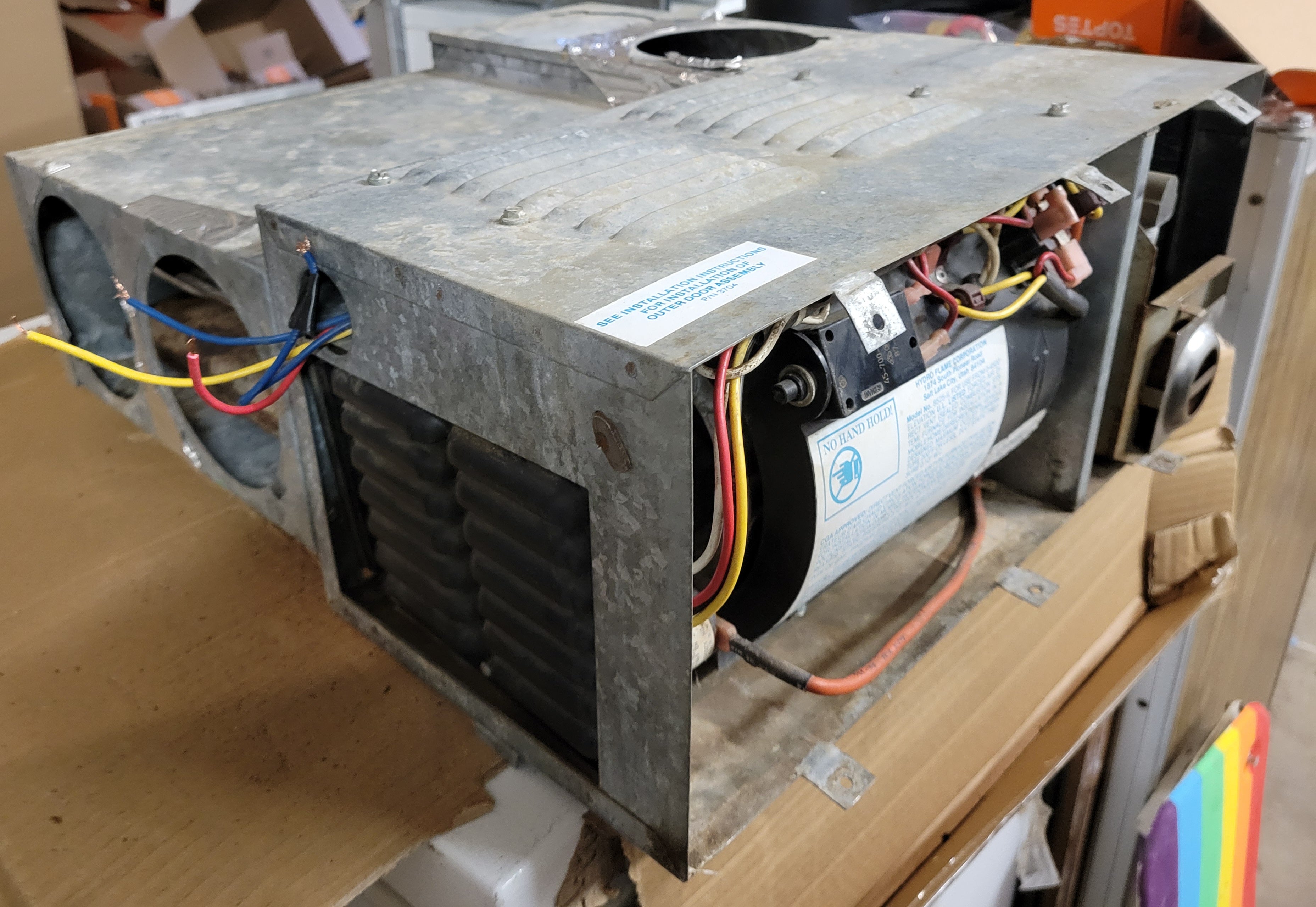 Hydroflame 25,000 BTU Forced Air RV Furnace – Model 8525-II