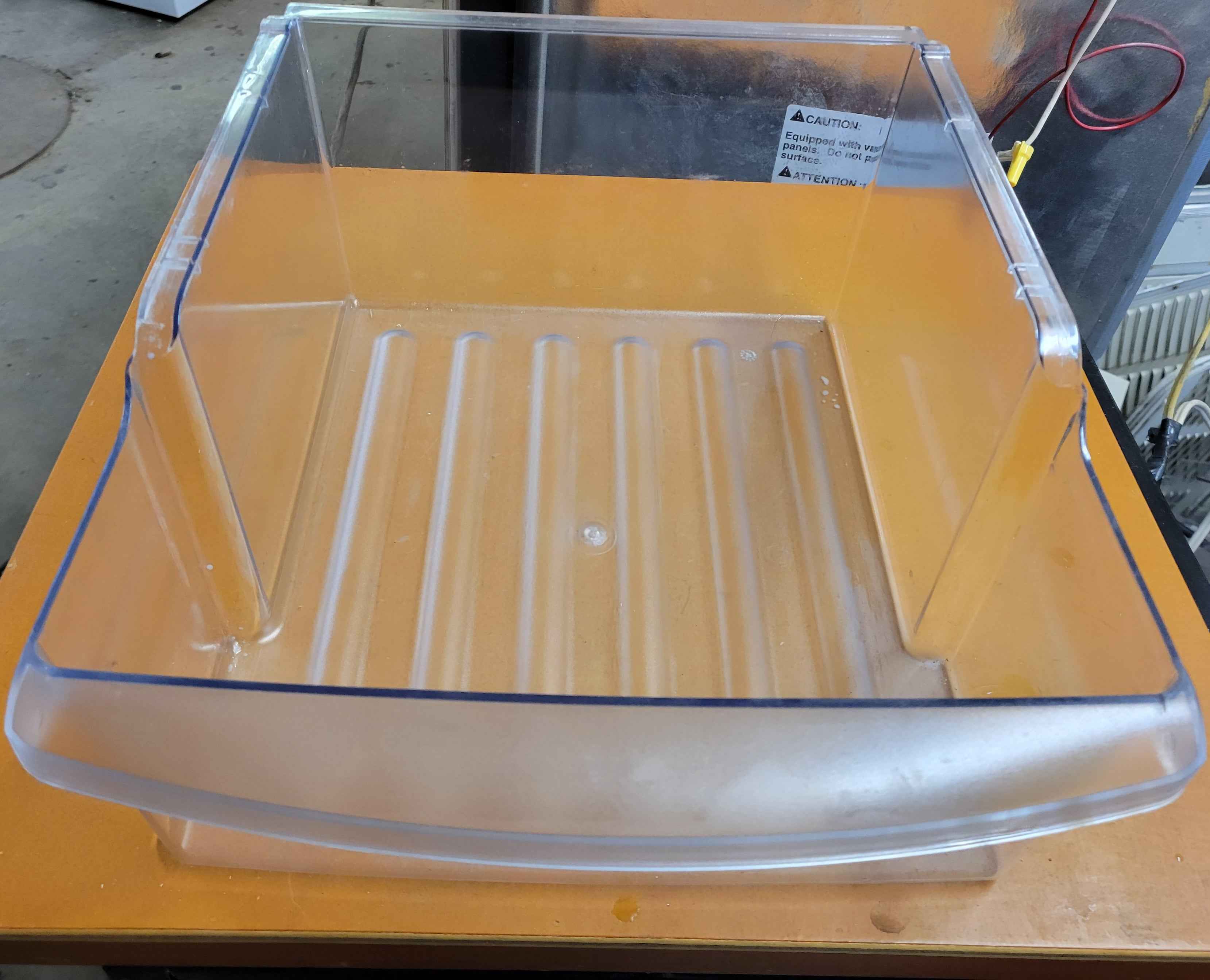 Norcold Fridge 2118 Clear Crisper Drawer – Part 627866