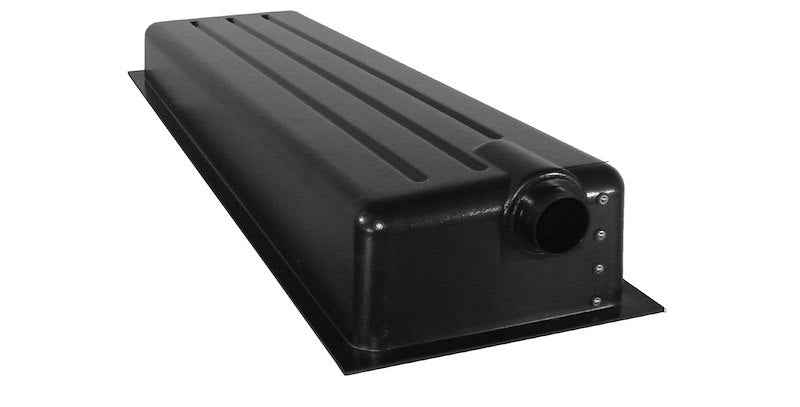 27 Gallon Waste Holding Tank – 64" L x 20" W x 9" H – Left End Drain – 12367