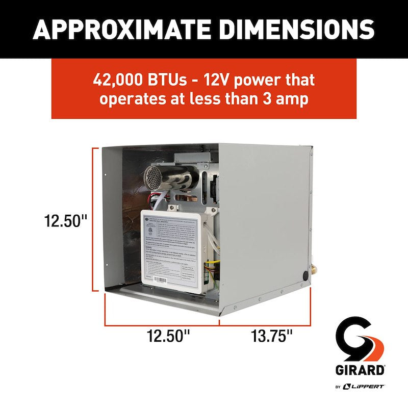 Girard 42,000 BTU LP Propane Tankless Hot Water Heater