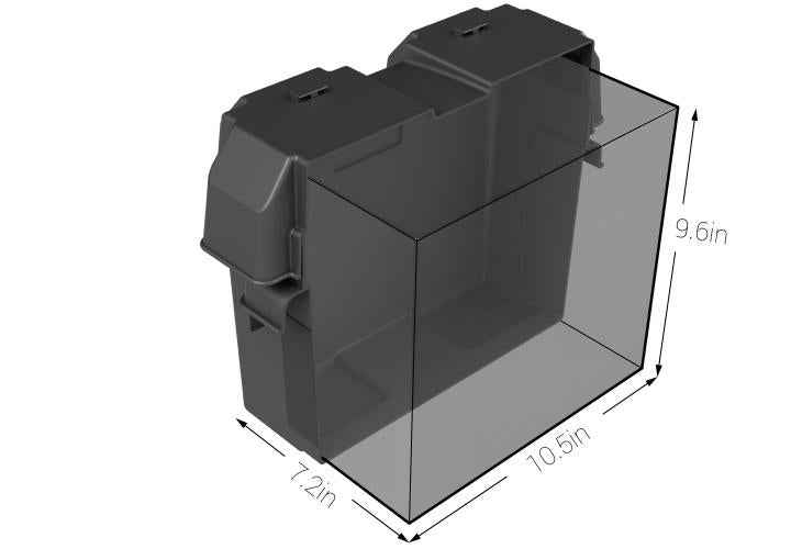 Group 24 Snap-Top Battery Box Vented – NOCO BG24 (HM300BKS)