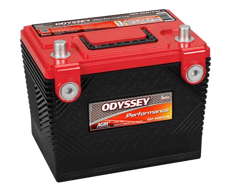 AGM Deep Cycle Battery Odyssey Group 75/86 49Ah 708CCA ODP-AGM75 86
