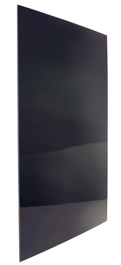 Norcold RV Refrigerator Lower Door Panel – Black Acrylic