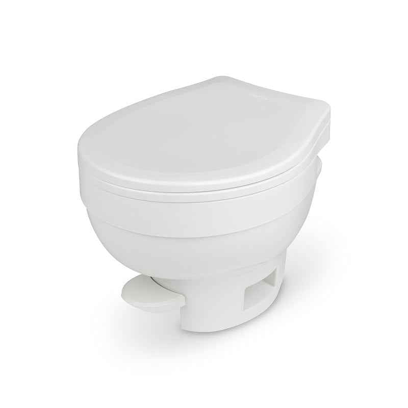 Thetford Aqua-Magic VI Low Profile RV Toilet – Pedal Flush, White 31833