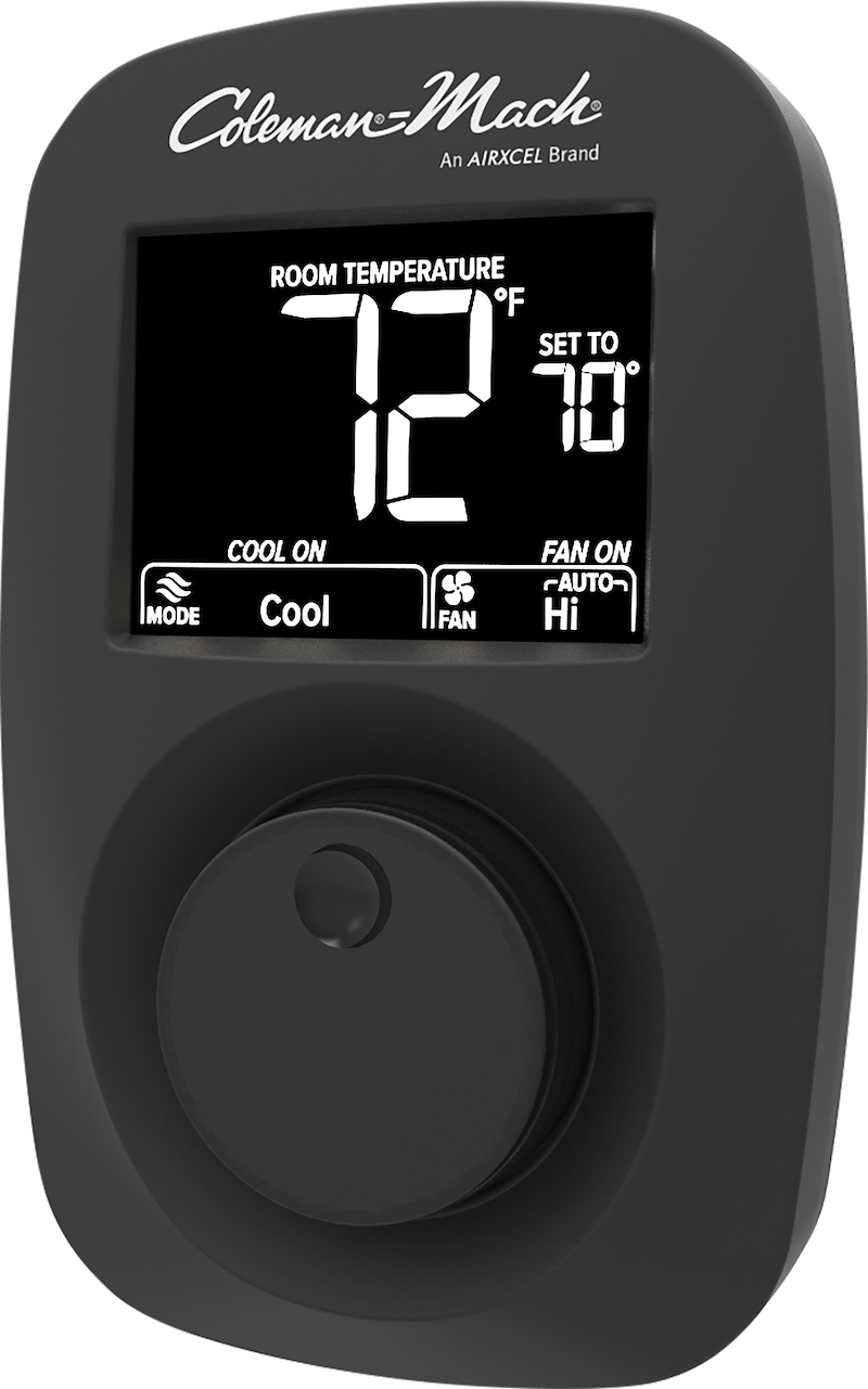 Thermostat mural Coleman Mach pour VR - 12 V, commande de pompe à chaleur/fournaise à un étage