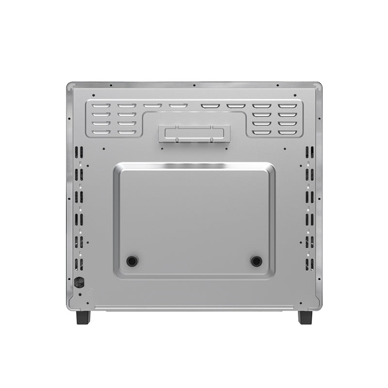 Four à micro-ondes combiné 5 en 1 avec friteuse à air – 0,93 pi³, 1700 W, acier inoxydable argenté