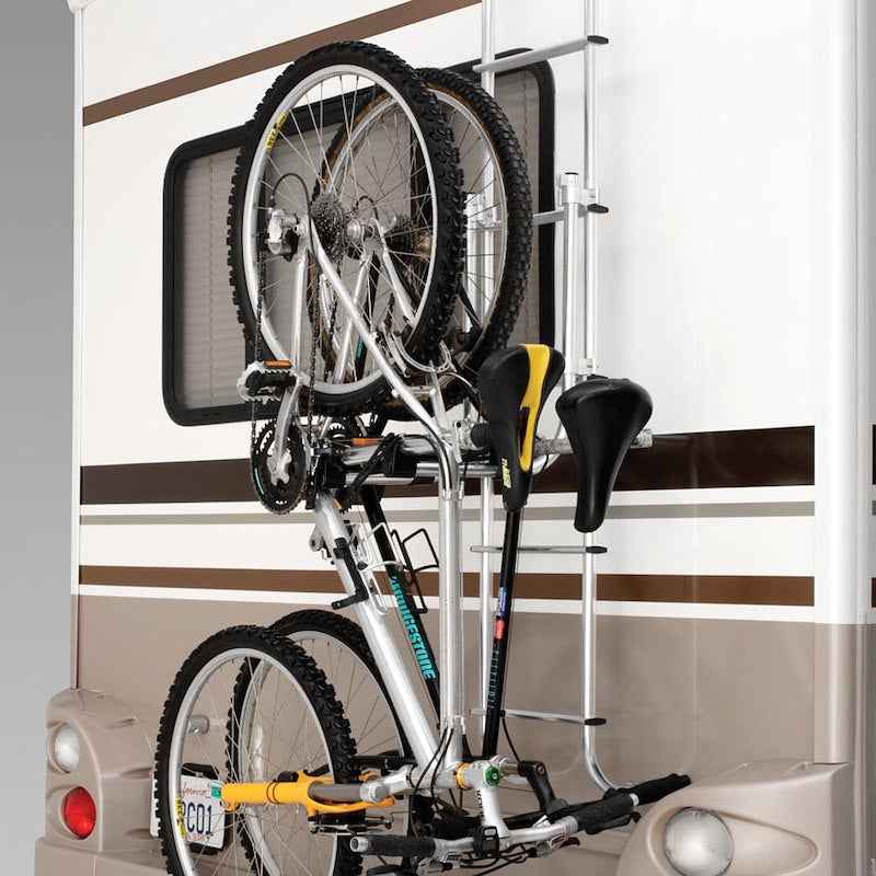 RV Ladder Bike Rack – Surco 501BR – Universal 2-Bike Aluminum Mount Carrier