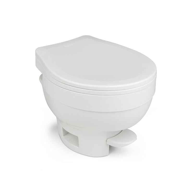 Thetford Aqua-Magic VI Low Profile RV Toilet – Pedal Flush, White 31833