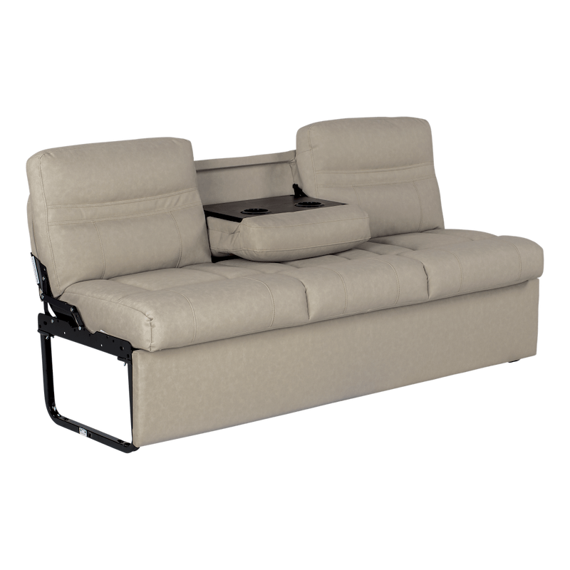 Canapé Jackknife 68" – Beige Altoona – 3 places avec dossier central rabattable