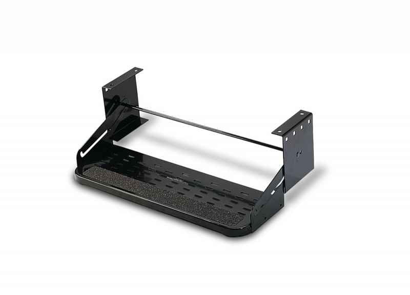 Single Manual RV Step – 24" Wide, Powder-Coated Steel SMFP-1100