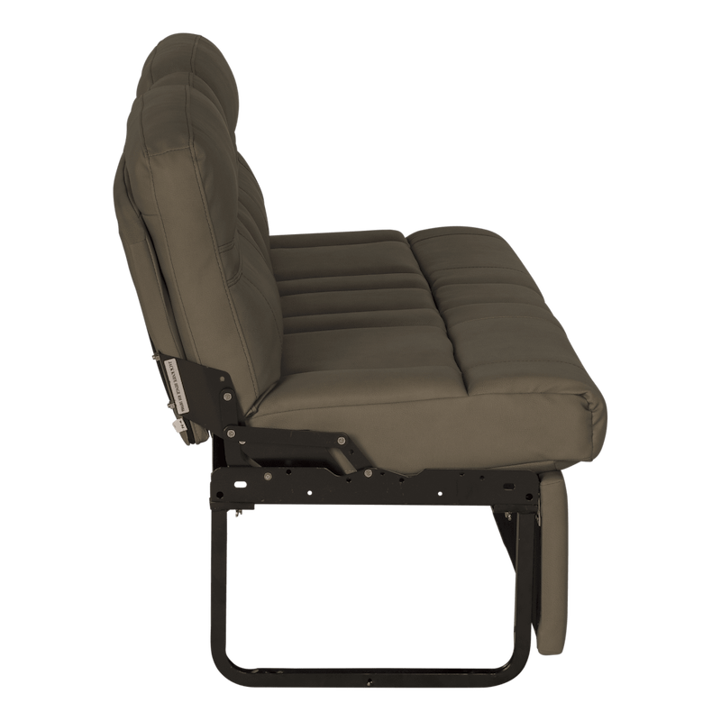 62” Jackknife RV Sofa – Grummond Tan – with Fold-Down Center