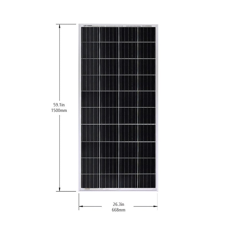 Go Power SOLAR ELITE 400W Solar Charging System – 2×200W Panels,  & 2000W Inverter - Used RV Parts