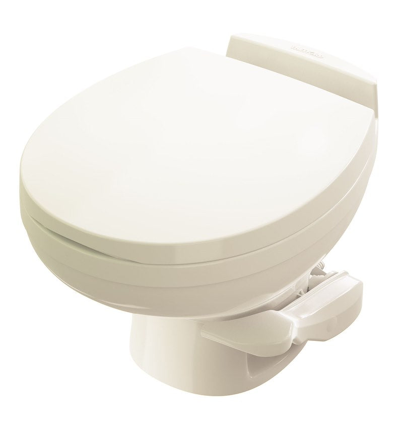 Thetford Aqua-Magic Residence Low Profile RV Toilet – Pedal Flush, Bone 42172 - Used RV Parts