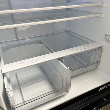 Everchill 17 Cu Ft 12V RV Refrigerator – 4-Door French Style, Stainless Steel, Bolt-In