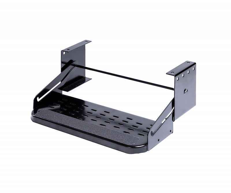 Single Manual RV Step – 20" Wide, Powder-Coated Steel SMFP-1120