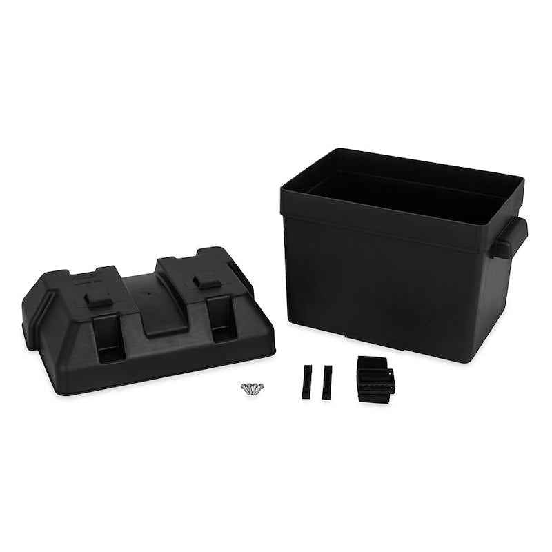 Group 24 Battery Box With Hold-Down Strap And Hardware – Camco 55362