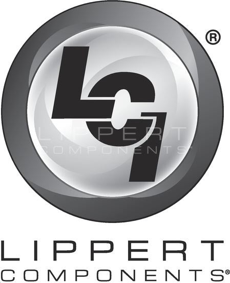 48" x 24" Lippert Fullview Side Window – G20 Tinted Glass, Black Border