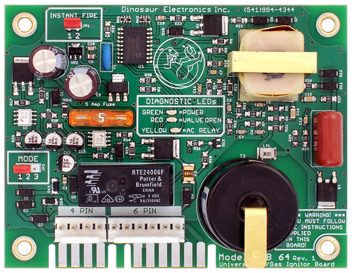 Ignition Control Circuit Board for Atwood AC/Gas Water Heaters – 12V DC UIB 64