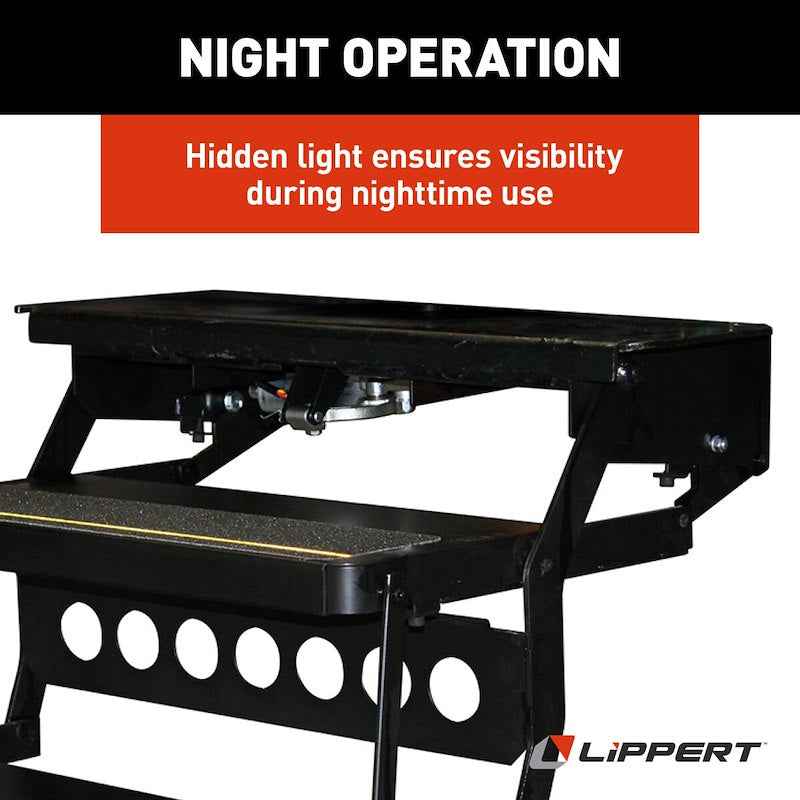 Kwikee Platinum Double Electric RV Step – Part #372558