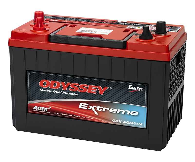 Odyssey AGM Battery ODX-AGM31M Group 31 12V 1150 CCA Marine Dual Purpose