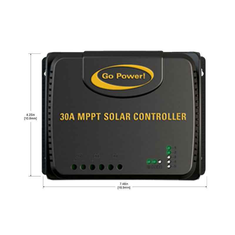 SOLAR-AE-4 Go Power 800 Watt Solar Kit – 59-1/8" L x 26-5/16" W x 1-9/16" Thick