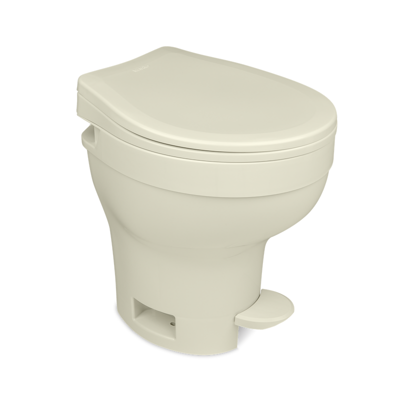 Thetford Aqua-Magic VI High Profile RV Toilet – Pedal Flush, Parchment 31836 - Used RV Parts