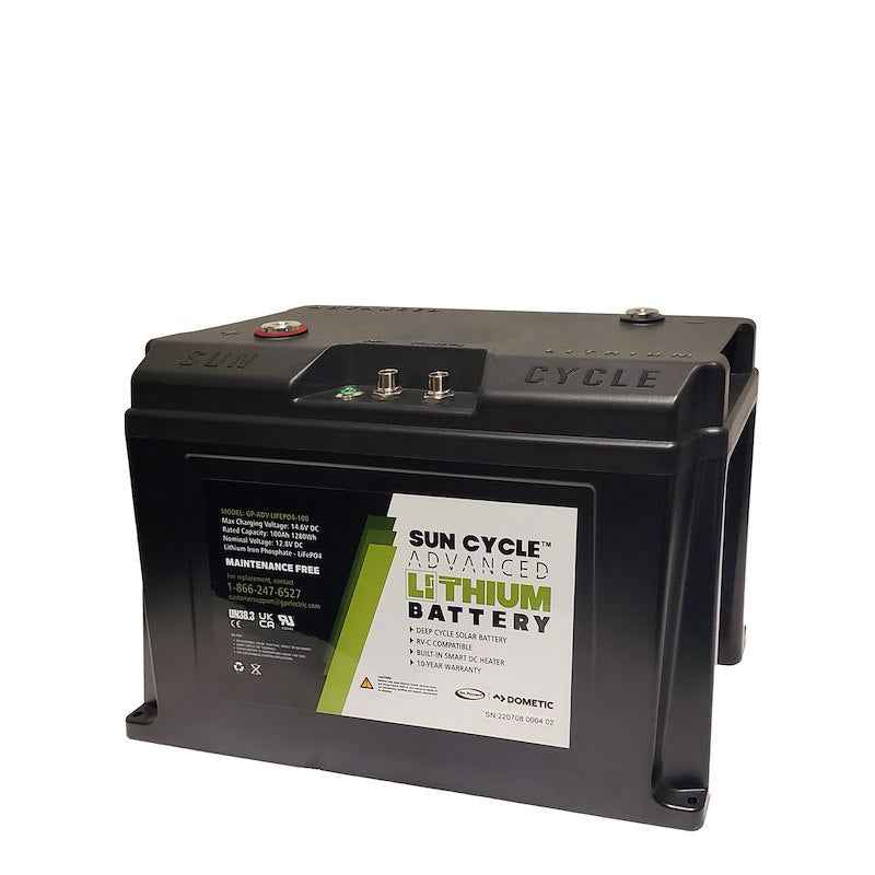 Go Power Lithium Battery GP-ADV-LIFEPO4-100 Group 31 12.8V 100Ah