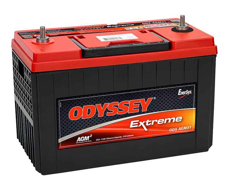 Odyssey AGM Starting Battery ODX-AGM31 Group 31 12V 1150 CCA