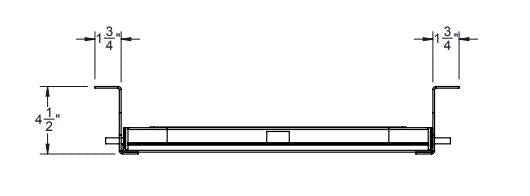 Low-Profile Single Manual RV Entry Step – 20" Width SMFP-1220