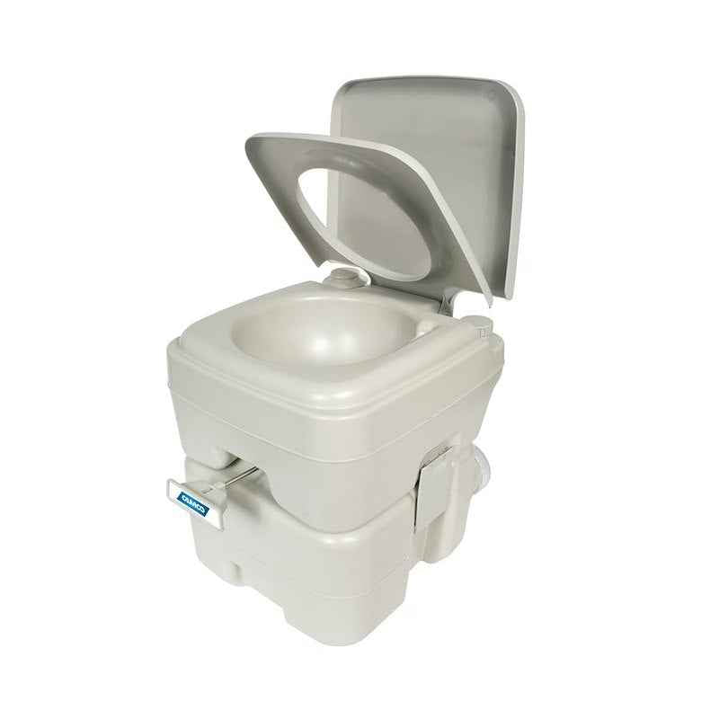 Portable RV Toilet – Camco – 41541 Beige Rectangular Seat