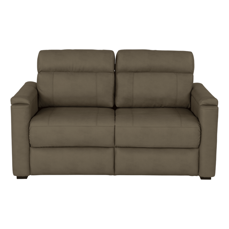 Canapé pliant 62" – Grummond Tan – 2 places avec base de rangement