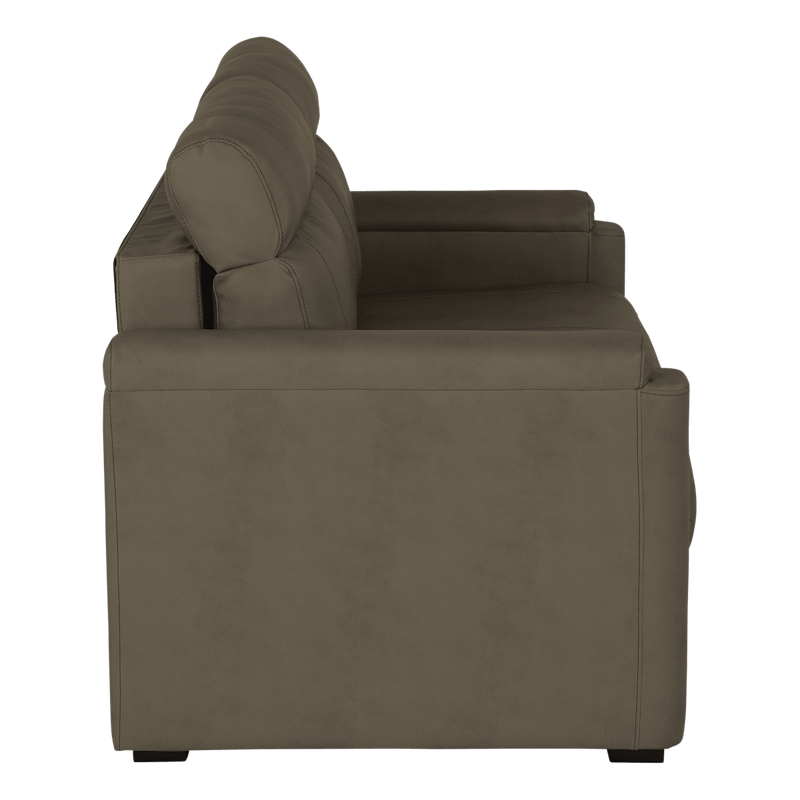 Canapé pliant 62" – Grummond Tan – 2 places avec base de rangement